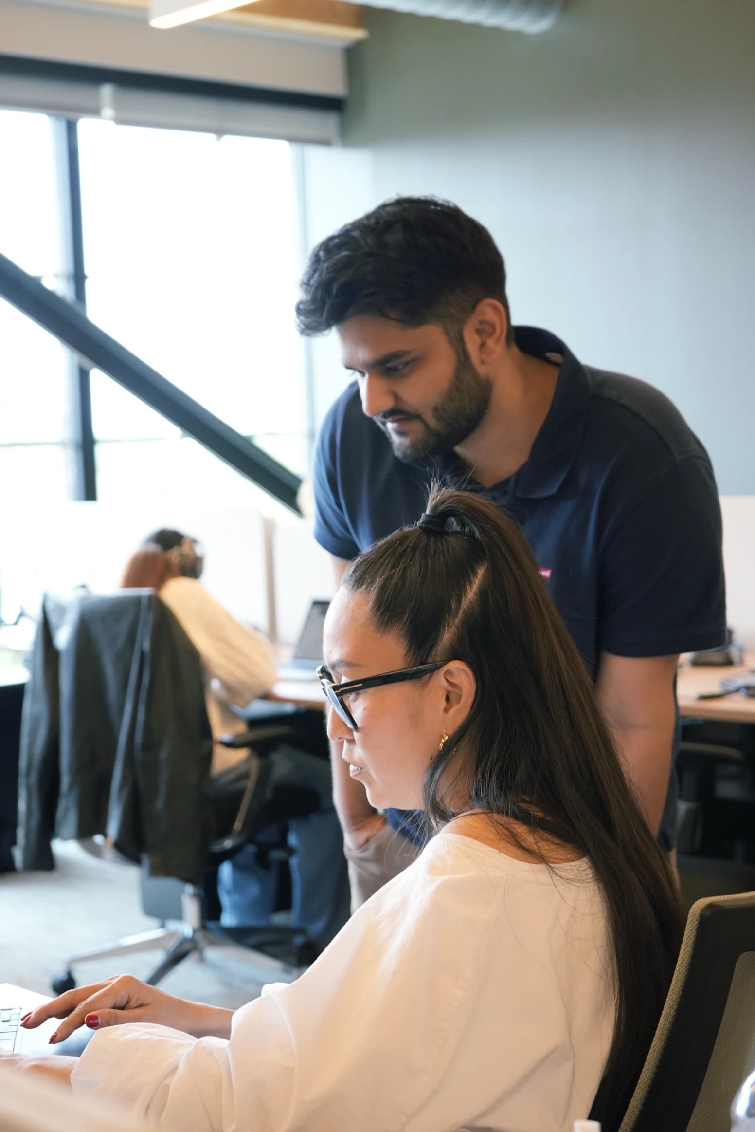 Team at work